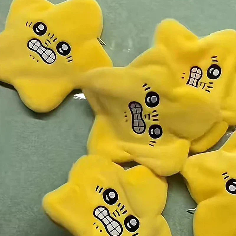 Angry Moving Jumping Stars Electric Kids Plush Toys Cute and Interesting Yellow Five Pointed Star Plush Toy Gift for Children