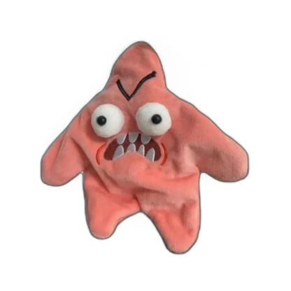 Angry Moving Jumping Stars Electric Kids Plush Toys Cute and Interesting Yellow Five Pointed Star Plush Toy Gift for Children